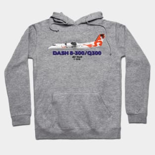 DeHavilland Canada Dash 8-300/Q300 - Air Inuit Hoodie